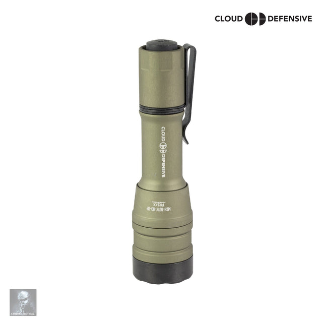 Cloud Defensive MCH Duty Dual Fuel 1800 Lumens Flashlight FDE Flashlight Cloud Defensive 