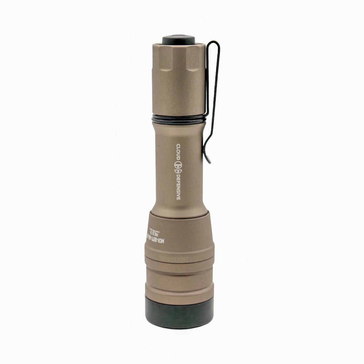 Cloud Defensive MCH Duty-HO Flat Dark Earth torch with its S7 tool steel shrouded head