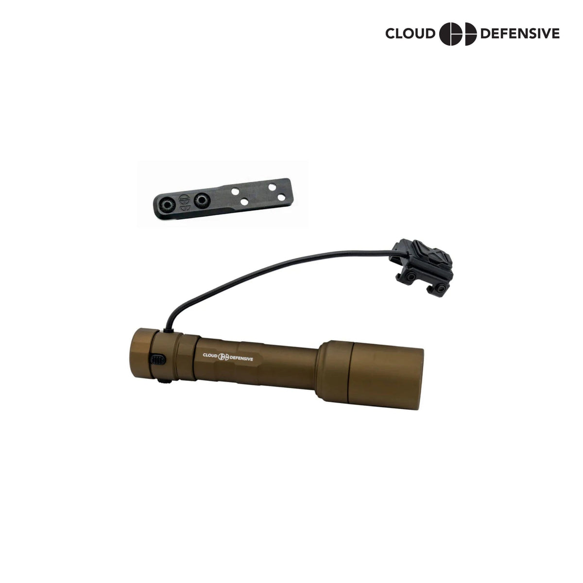 Cloud Defensive REIN 3.0 weapon light in machined aluminium for duty rifle use