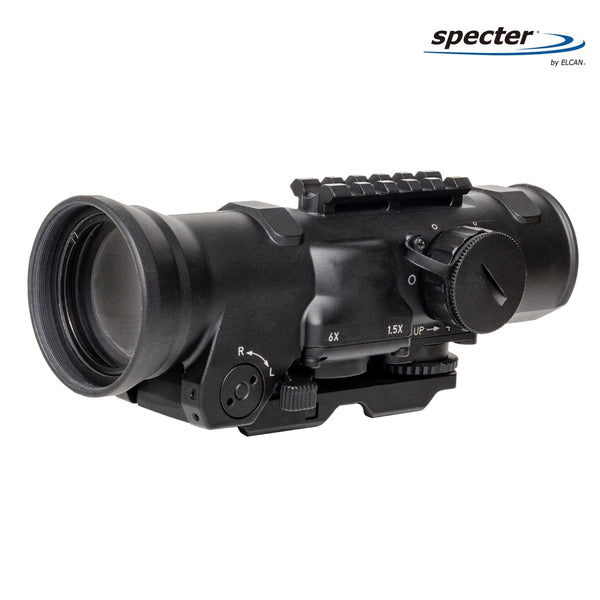 ELCAN SpecterDR 1.5x/6x rifle scope with .223/5.56 ballistic drop compensating reticle