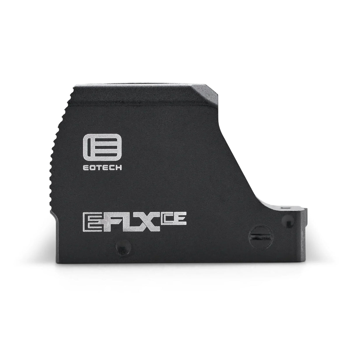 EOTech EFLX CE red dot sight in black with a fully enclosed emitter housing