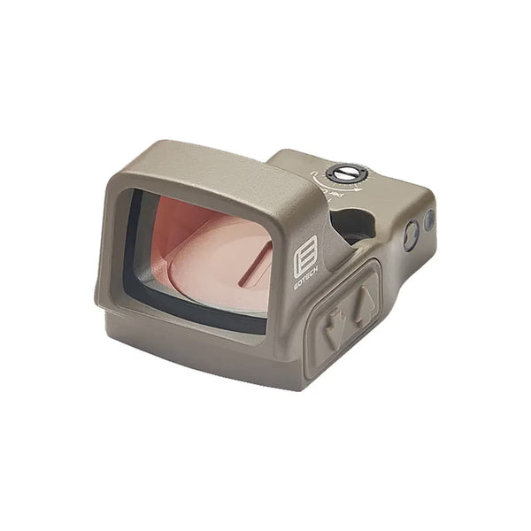 EOTech EFLX 6 MOA red dot sight in tan, with a 6061 aluminium housing