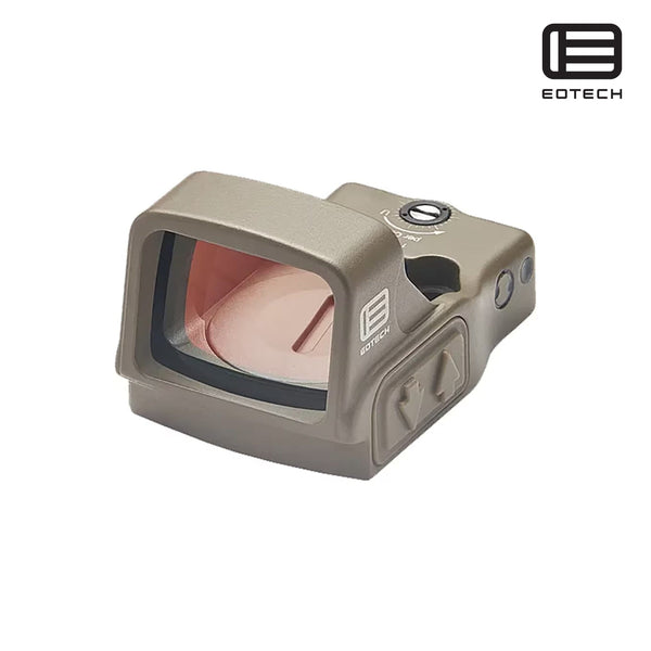 EOTech EFLX 3 MOA red dot sight in tan, with a 6061 aluminium housing