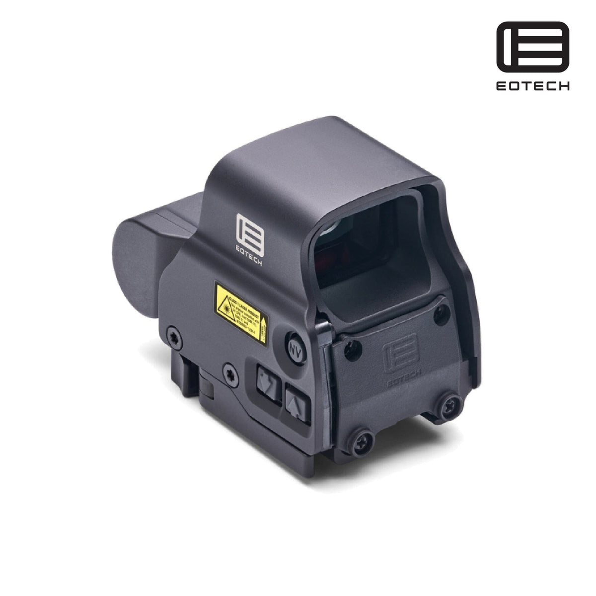 EOTech EXPS3-2 68 MOA ring holographic weapon sight in matte black with a quick-detach lever mount and 7mm raised base