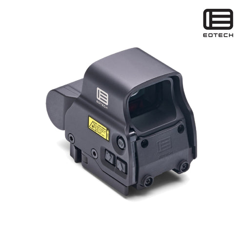 EOTech EXPS3-2 68 MOA ring holographic weapon sight in matte black with a quick-detach lever mount and 7mm raised base