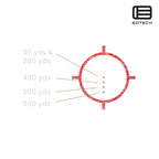 EOTECH EXPS3 Holographic Weapon Sight Holographic Weapon Sight EOTech Black 68 MOA Ring with Four Dot 