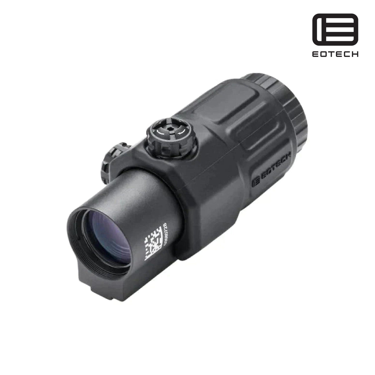 EOTech G33 3x magnifier supplied without a mount in matte black with a fast-focus dioptre for a crisp reticle image