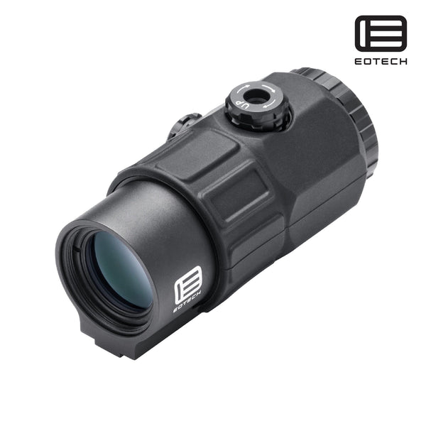 EOTech G45 5x magnifier supplied without a mount in matte black for use behind an EOTech holographic weapon sight