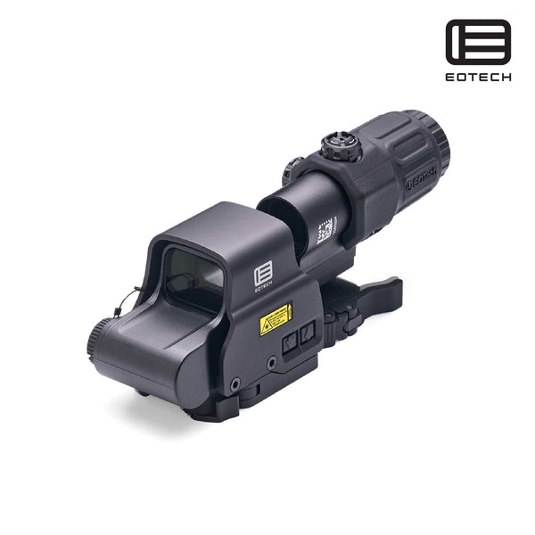 EOTech HHS II holographic hybrid sight system pairing the EXPS2-2 sight with the G33 magnifier