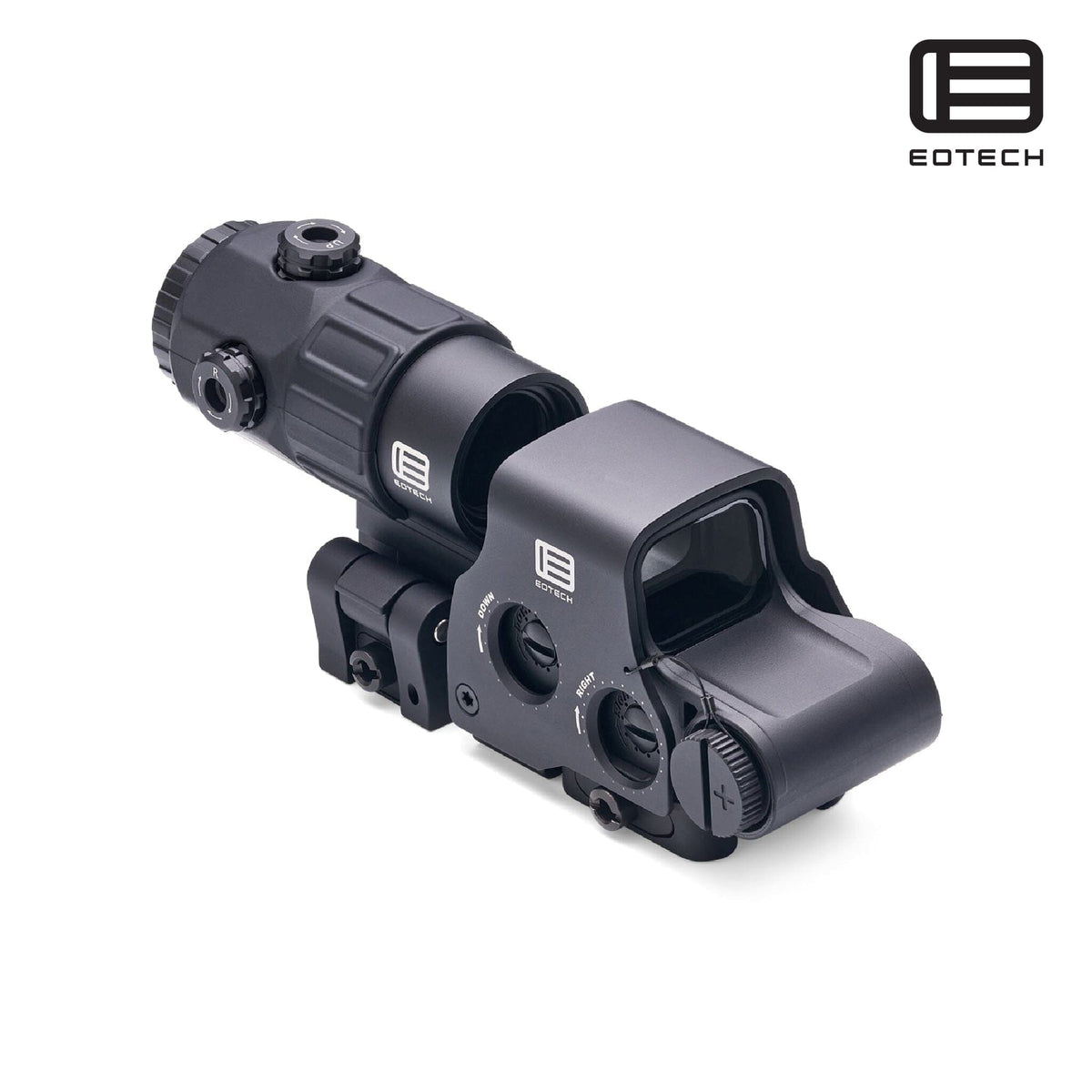 EOTech HHS V holographic hybrid sight system with a 68 MOA ring and four 1 MOA aiming dots