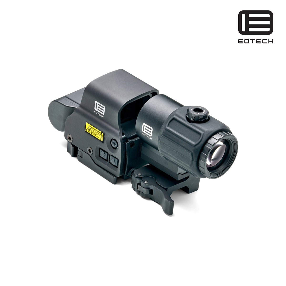EOTech HHS VI holographic hybrid sight system with a 68 MOA ring and two 1 MOA aiming dots