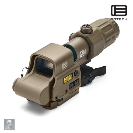 EOTech HHS VIII Hybrid Sight EXPS3-0 with a G33 Magnifer Tan Red Dot Sight EOTech 