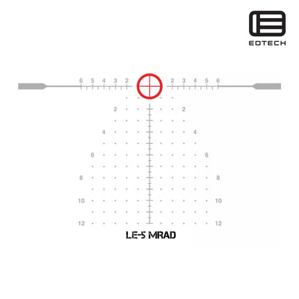 EOTech Vudu 1-10x28 FFP Rifle Scope Illum. LE-5 MRAD Reticle Black LPVO Rifle Scope EOTech 