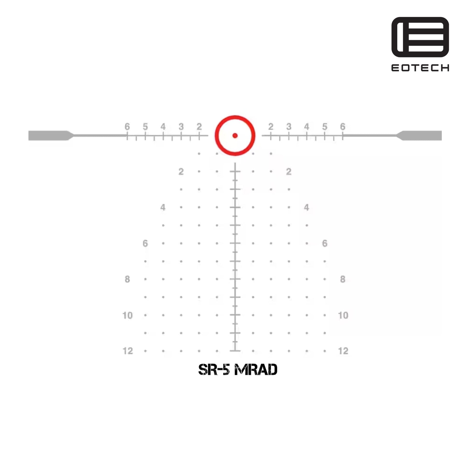 EOTech Vudu 1-10x28 FFP Rifle Scope Illum. SR-5 MRAD Reticle Black LPVO Rifle Scope EOTech 