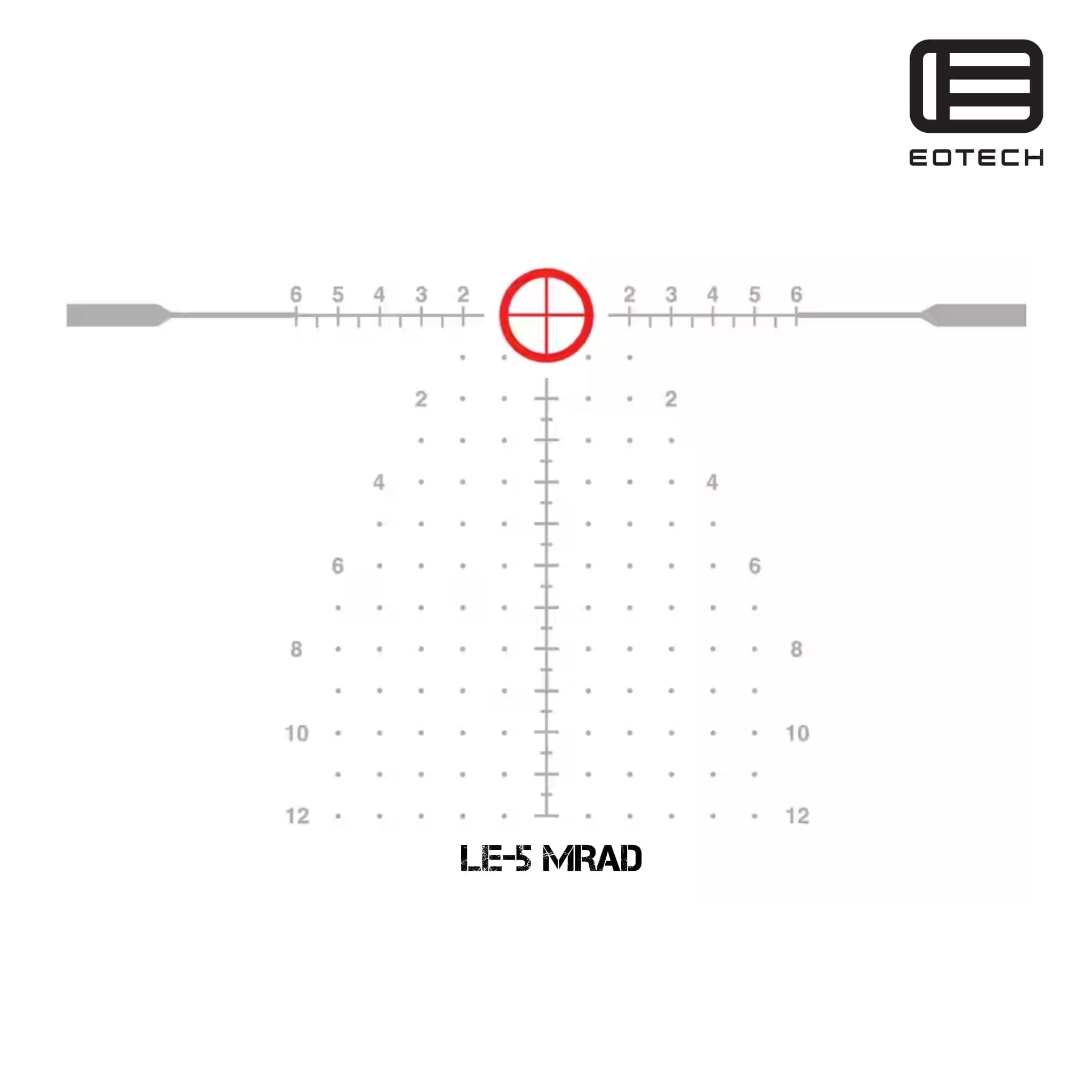 EOTech Vudu 1-10x28 FFP Rifle Scope LE-5 MRAD Reticle Rifle Scope EOTech 