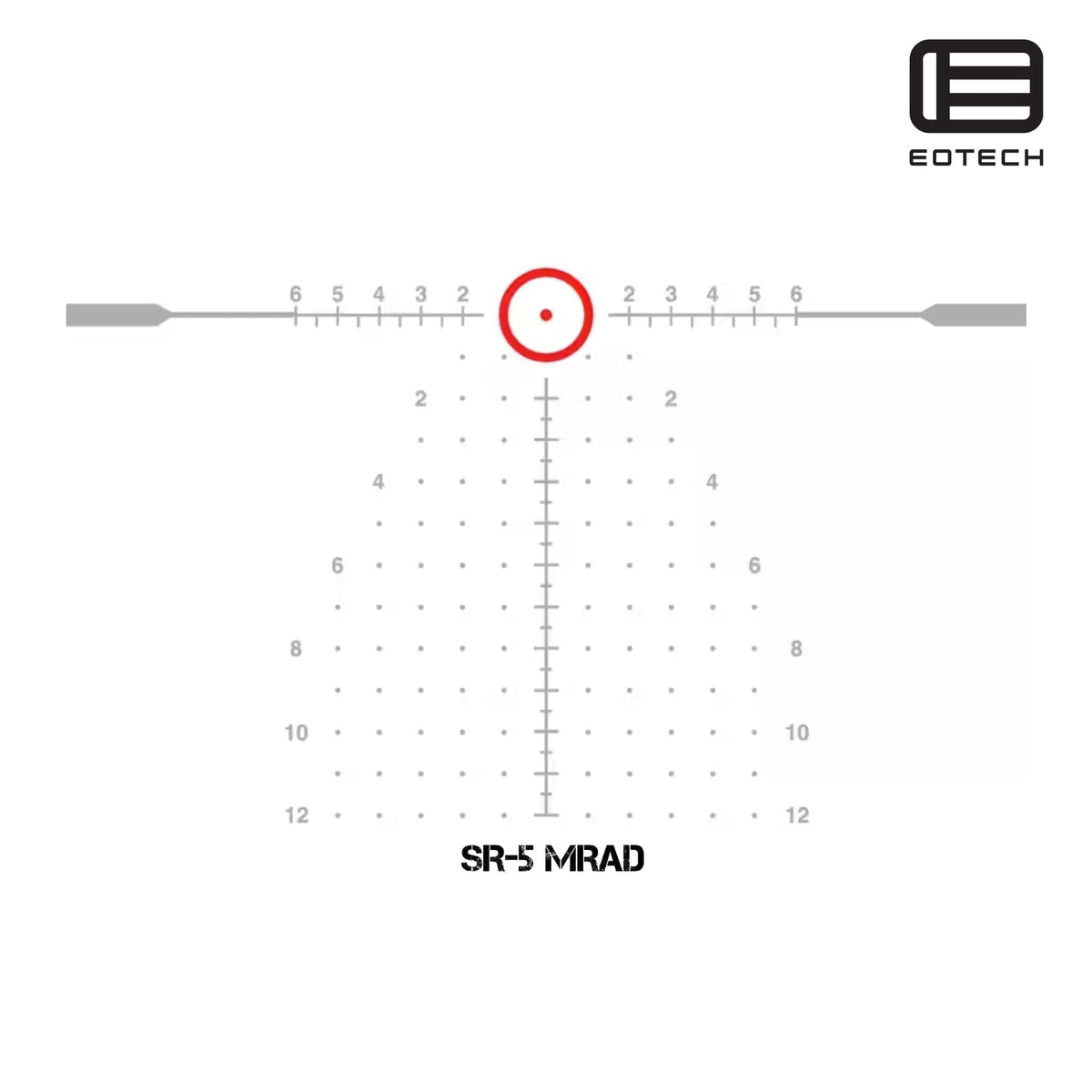 EOTech Vudu 1-10x28 FFP Rifle Scope SR-5 MRAD Reticle Rifle Scope EOTech 