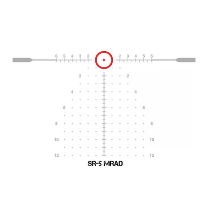 EOTech Vudu 1-10x28 FFP Rifle Scope Illum. SR-5 MRAD Reticle Black Rifle Scope EOTech 