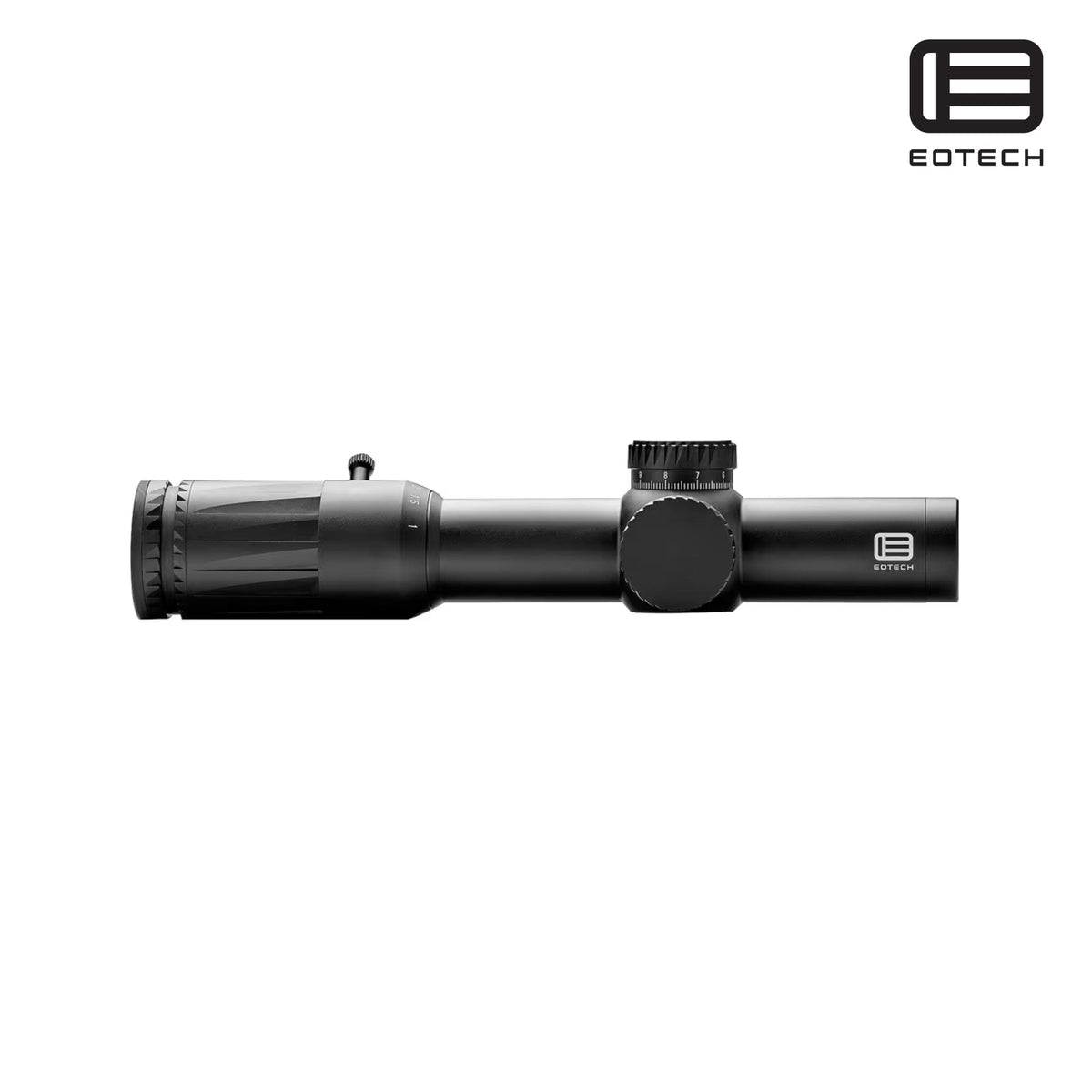 EOTech Vudu 1-10x28 illuminated LE5 MRAD LPVO rifle scope in matte black with XC high-density glass for edge-to-edge clarity