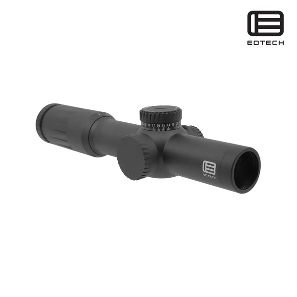 EOTech Vudu 1-10x28 illuminated SR4 MOA LPVO rifle scope in matte black with the reticle in the first focal plane