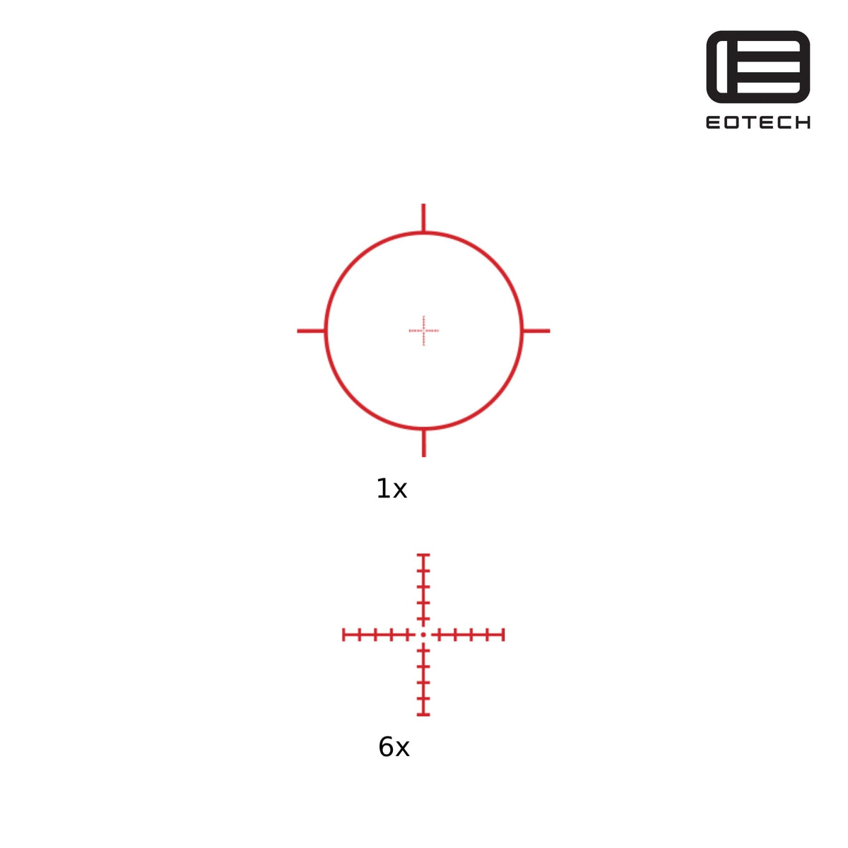 EOTech Vudu 1-6x24 FFP Rifle Scope Rifle Scope EOTech SR1 MRAD 