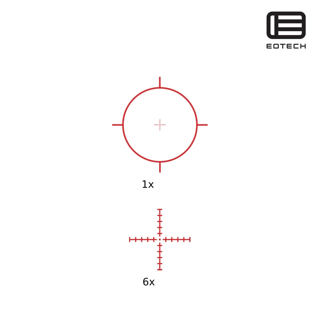 EOTech Vudu 1-6x24 FFP Rifle Scope - SR1 MRAD Reticle Rifle Scope EOTech 