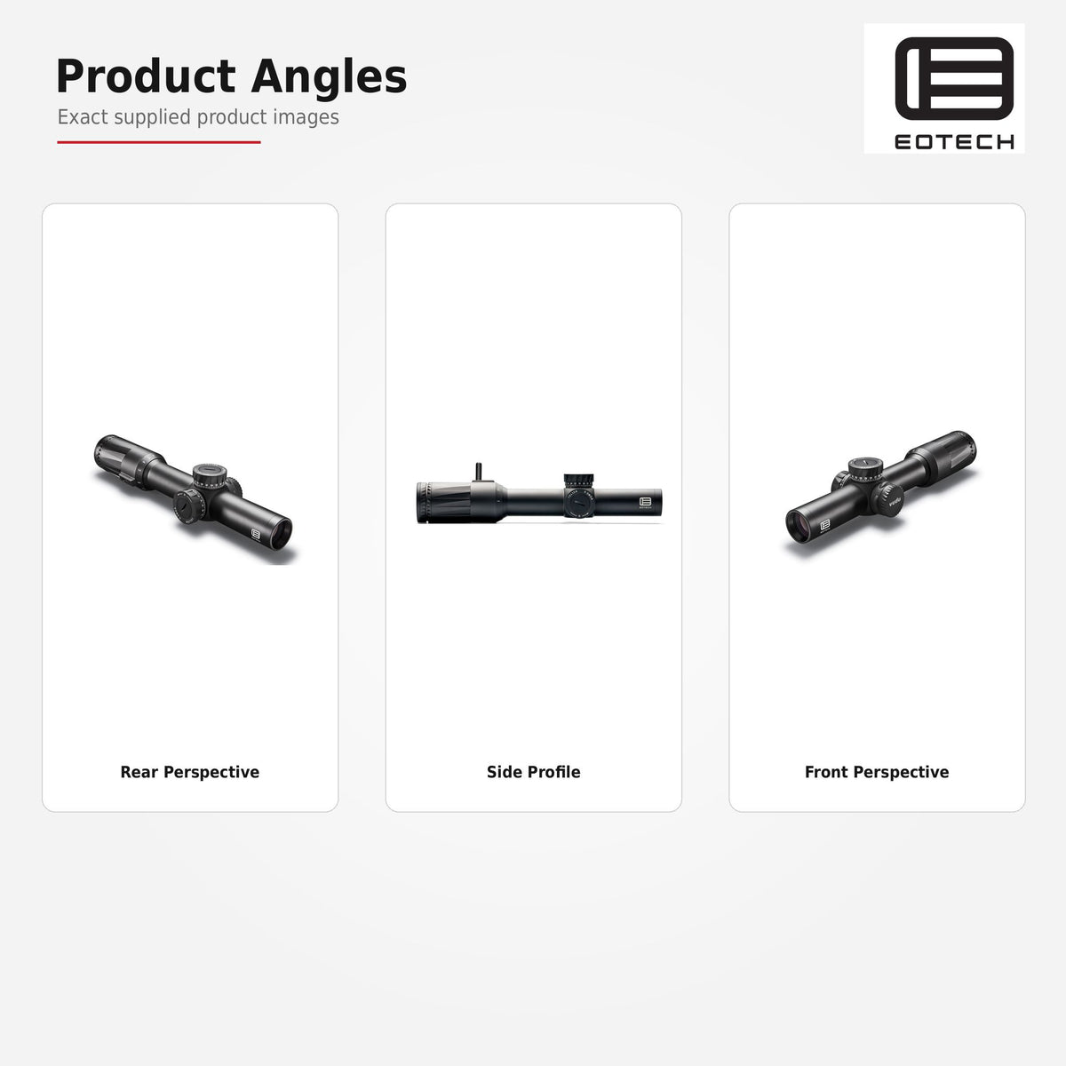 EOTech Vudu 1-6x24 SR-2 7.62 BDC LPVO rifle scope in matte black for precision work on AR-15 and bolt-action rifles