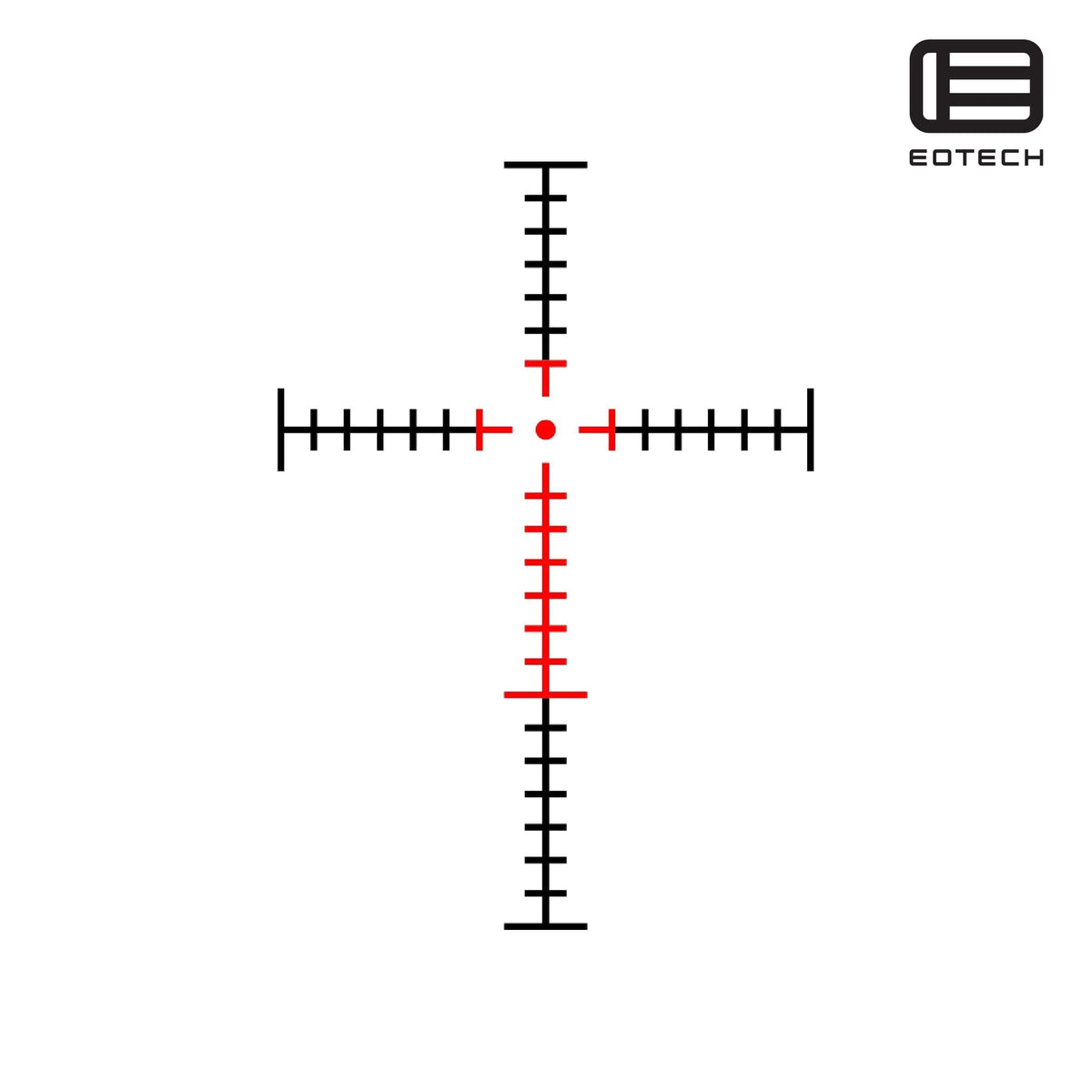 EOTech Vudu 3-9x32 HC1 MOA rifle scope with EFLX red dot in matte black for hunting and target shooting at mid range