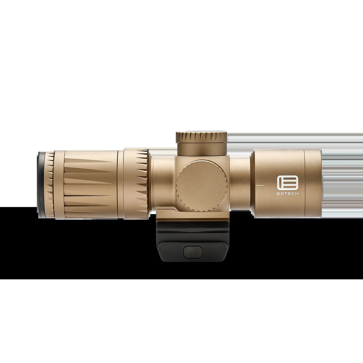 EOTech Vudu 3-9x32 MR5 MRAD rifle scope in Tan, with 0.1 MRAD click adjustments