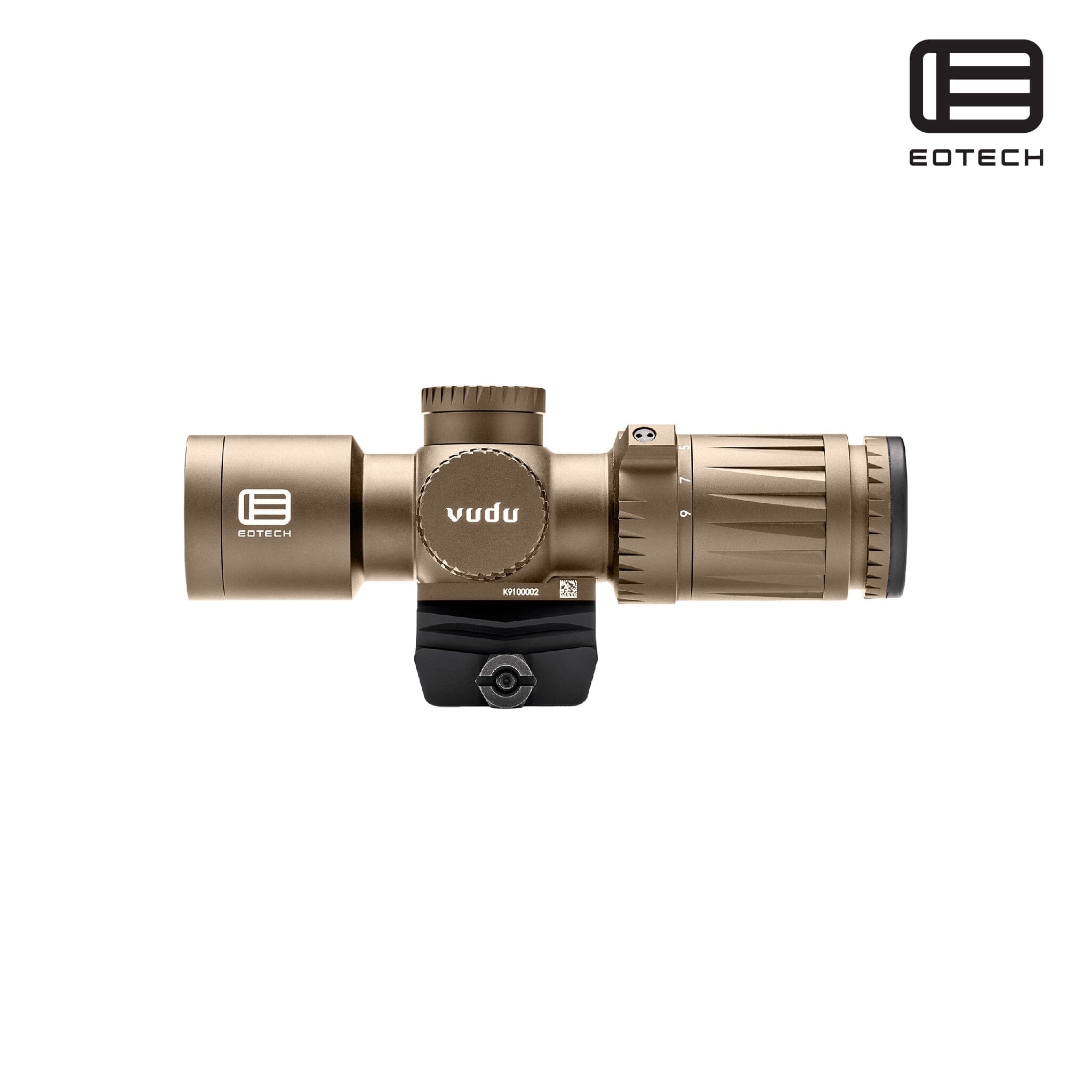 EOTech Vudu 3-9×32 SFP Riflescope MR-5 MRAD Reticle – VDU3-9MR5TAN Rifle Scope EOTech