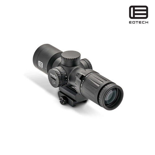 EOTech Vudu 4-12x36 illuminated MD5 MRAD rifle scope in matte black with XC high-density glass for edge-to-edge clarity