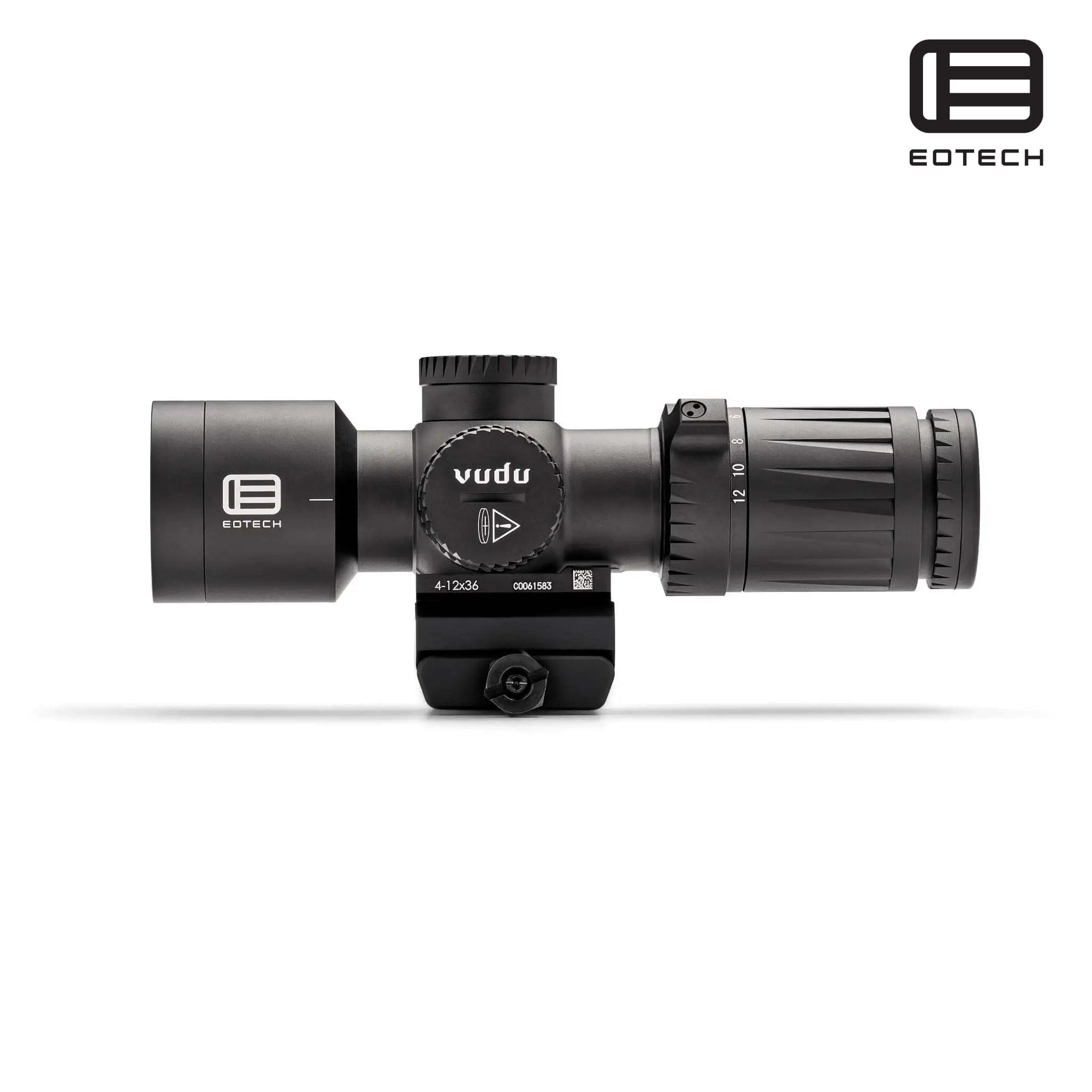 EOTech Vudu 4-12×36 FFP Riflescope MR-5 MRAD Reticle – VDU4-12FFMR5 Rifle Scope EOTech