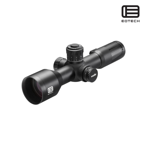 EOTech Vudu 5-25x50 rifle scope with an illuminated MD3 MRAD reticle