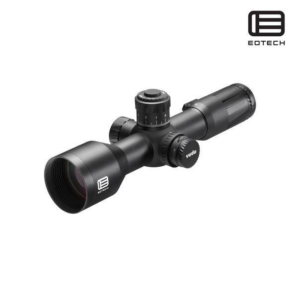 EOTech Vudu 5-25x50 rifle scope with an illuminated MD3 MRAD reticle