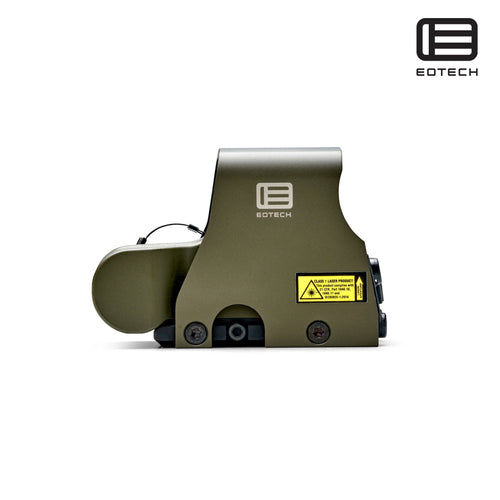 EOTech XPS2-0 68 MOA ring holographic weapon sight in OD Green with a single 1 MOA aiming dot at the ring centre