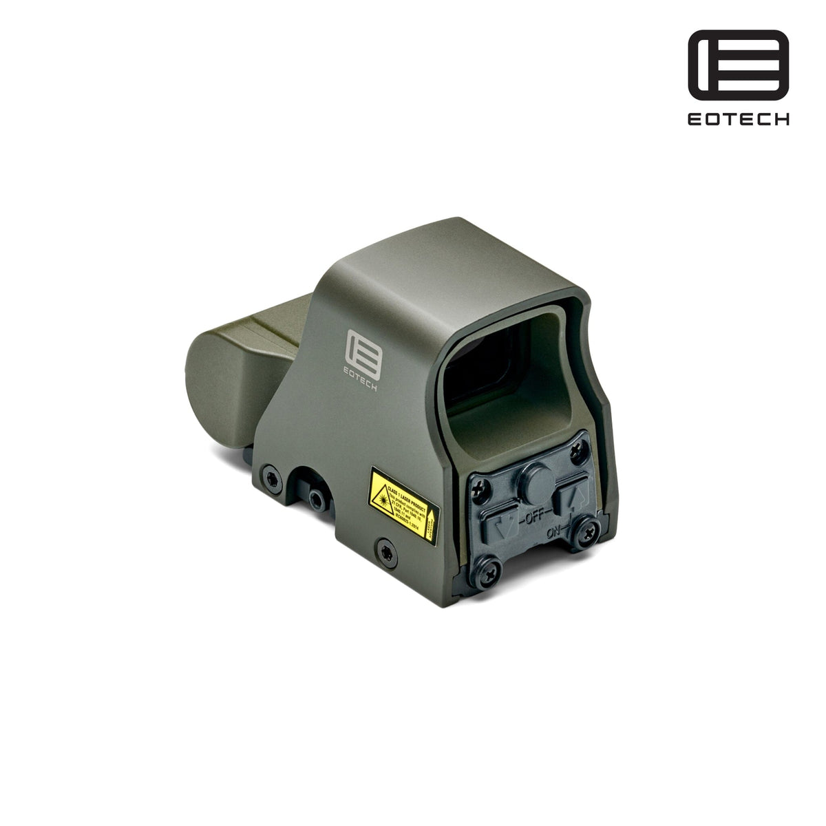 EOTech XPS2-0 68 MOA ring holographic weapon sight in OD Green with twenty daylight brightness settings