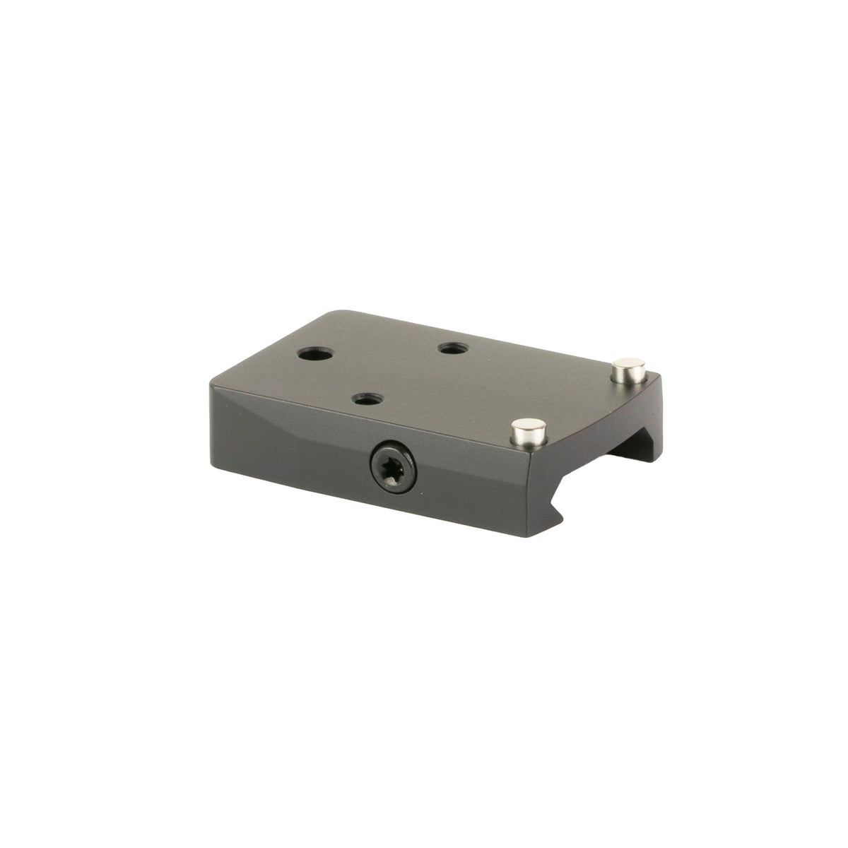 Holosun 507C Picatinny mount machined from aluminium in a matte black finish