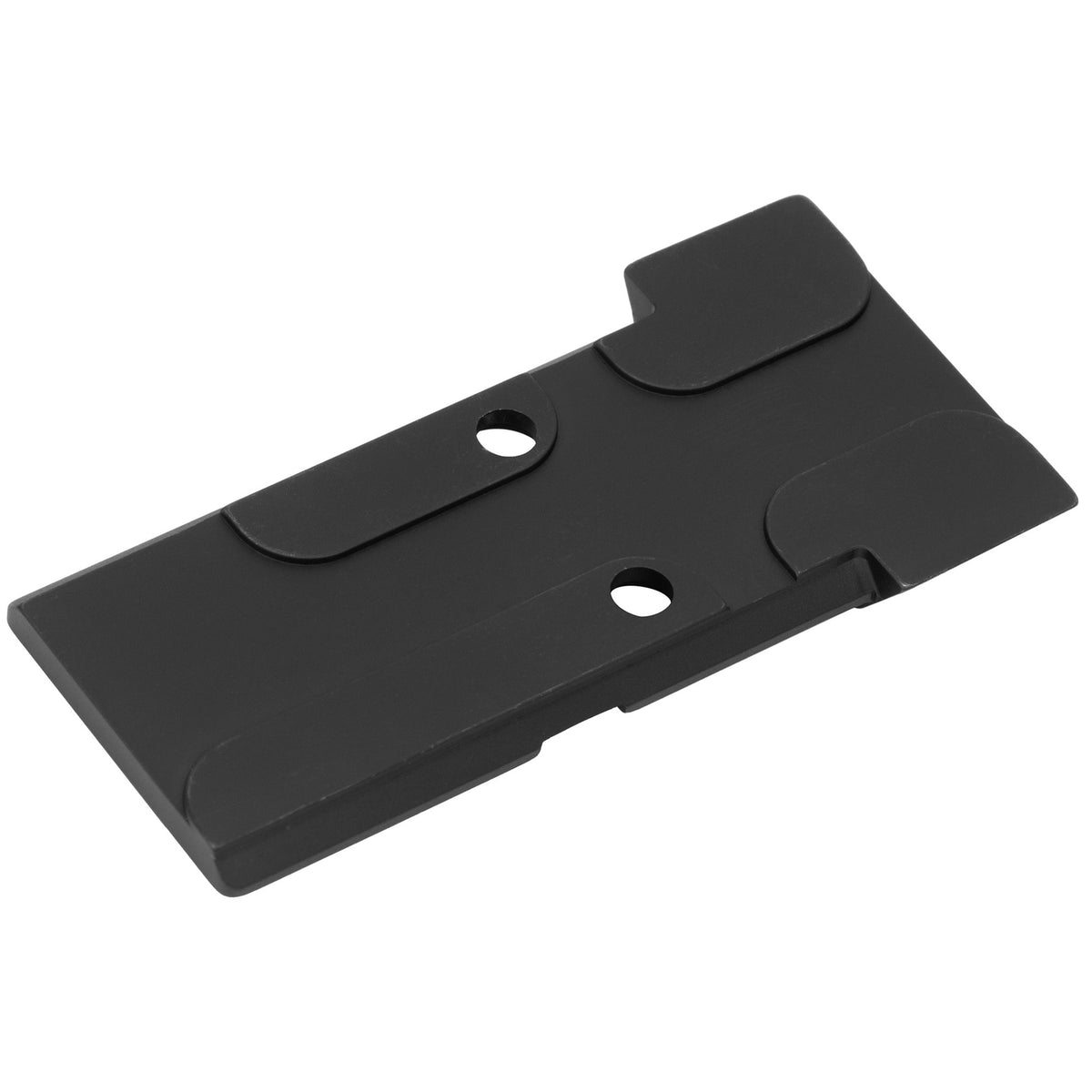Holosun 509 mounting plate for CZ P10 slides in matte black aluminium