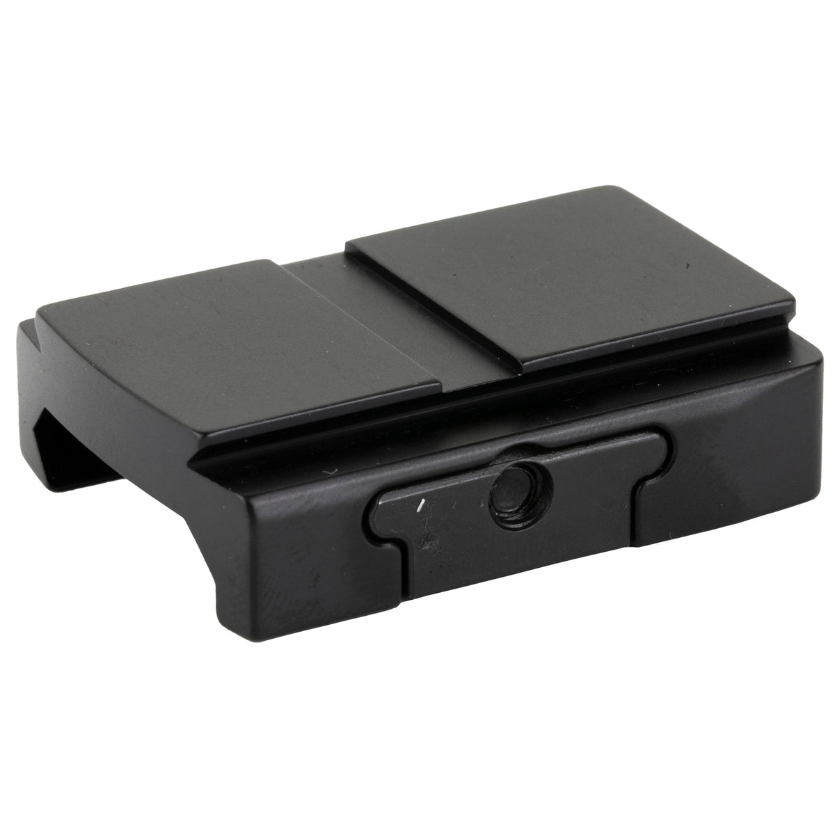 Holosun 509T Picatinny mount machined from aluminium in a matte black finish