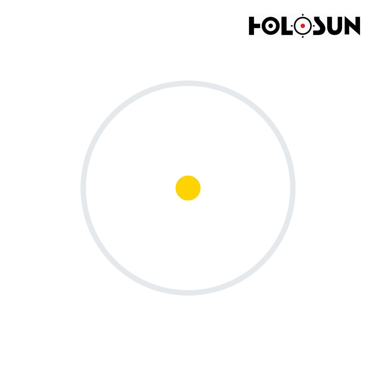 Holosun AEMS CORE X2 gold dot sight in a matte black 7075 aluminium housing for AR-15 use