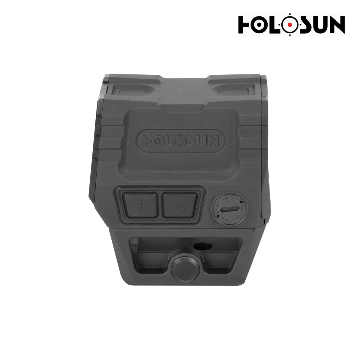 Holosun AEMS CORE X2 red dot sight with a rectangular enclosed window for a wide sight picture