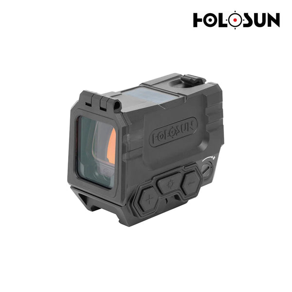 Holosun AEMS EVO Dual red dot sight with a switchable multi-reticle system of dot, circle or circle-dot