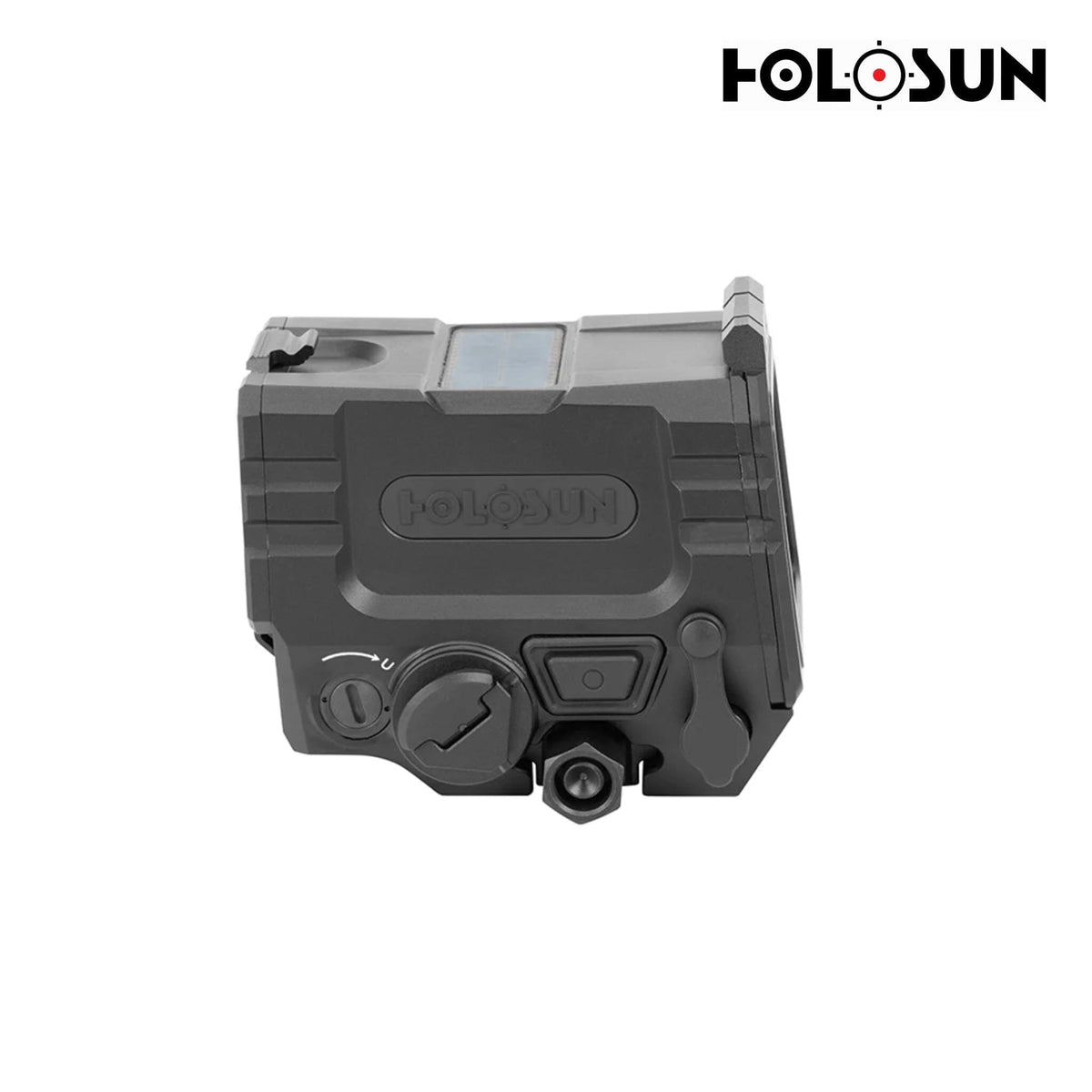 Holosun AEMS EVO Dual red dot sight on an integrated Picatinny mount for AR-15 flat-top receivers