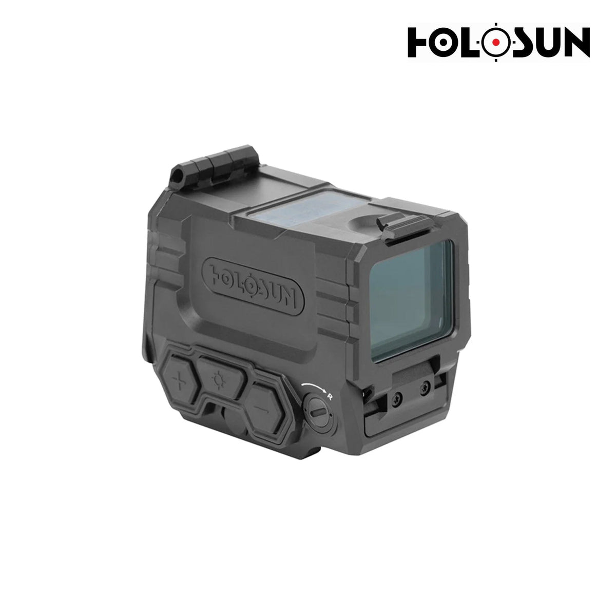 Holosun AEMS EVO Dual red dot sight in a matte black 7075 T6 aluminium housing