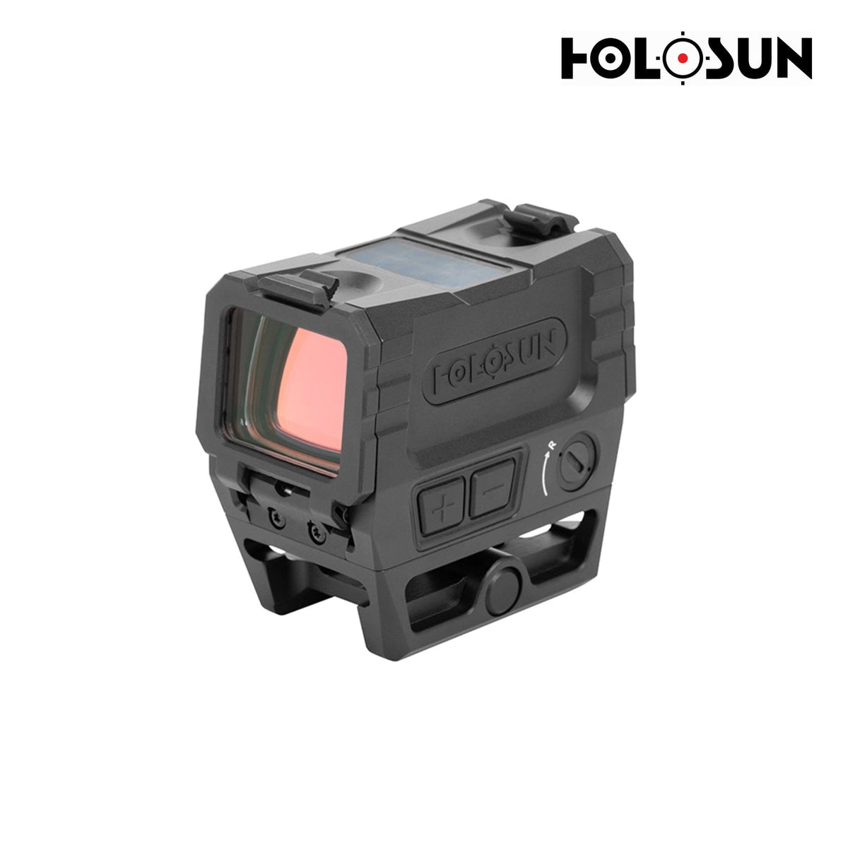 Holosun AEMS EVO red dot sight with a switchable multi-reticle system of dot, circle or circle-dot