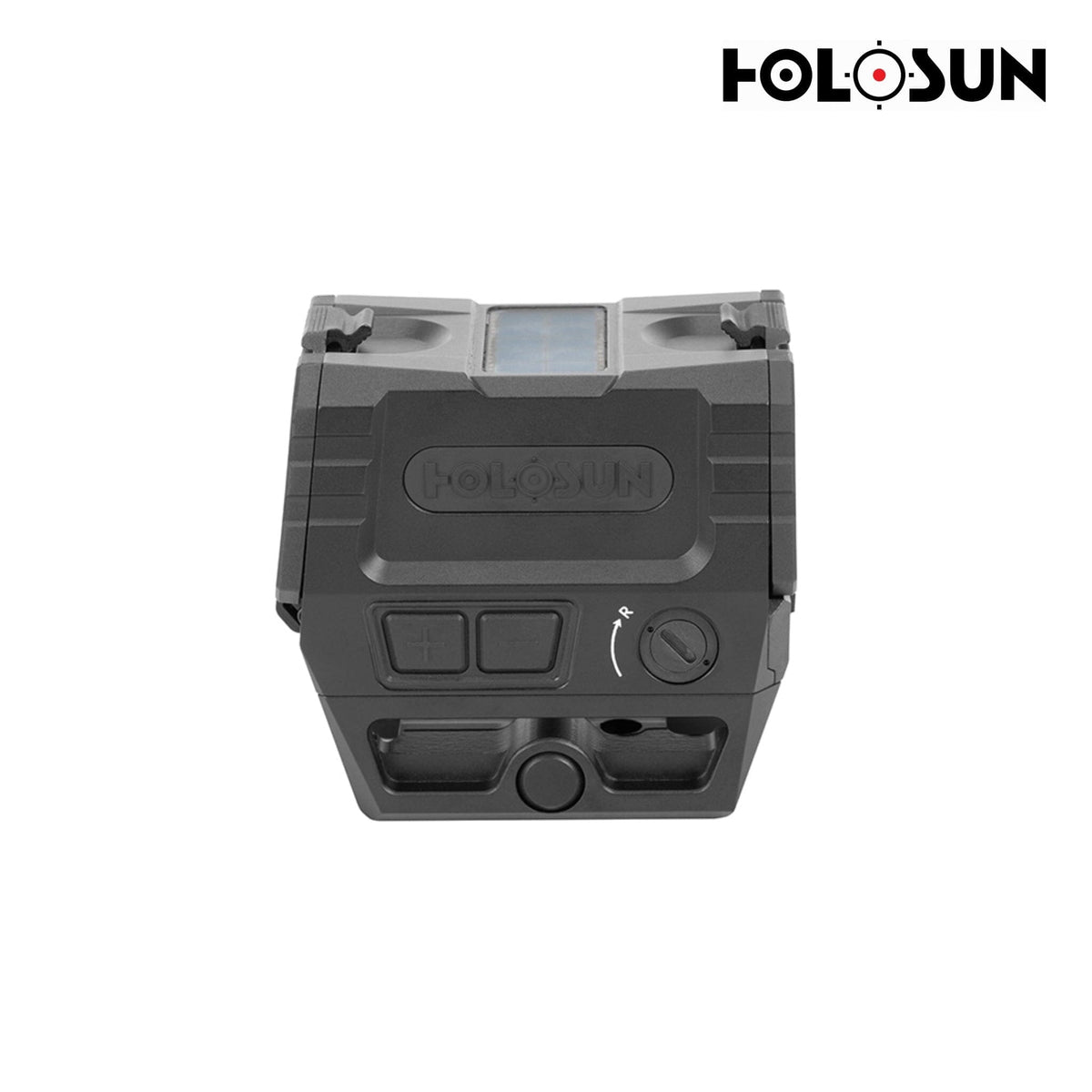 Holosun AEMS EVO red dot sight with a fully enclosed emitter that keeps rain and grit off the lens