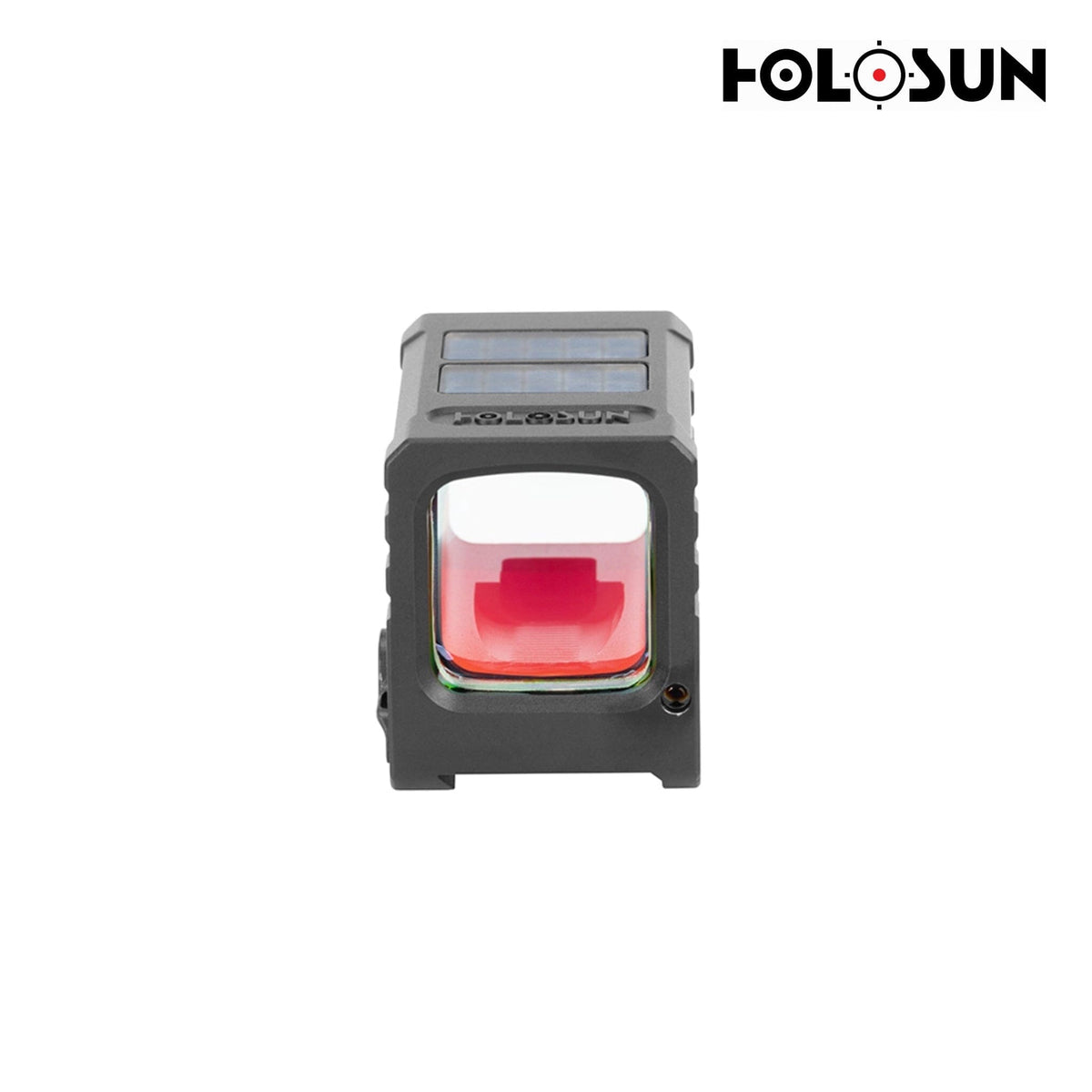Holosun AEMS Micro gold dot sight with daylight and night vision compatible brightness settings