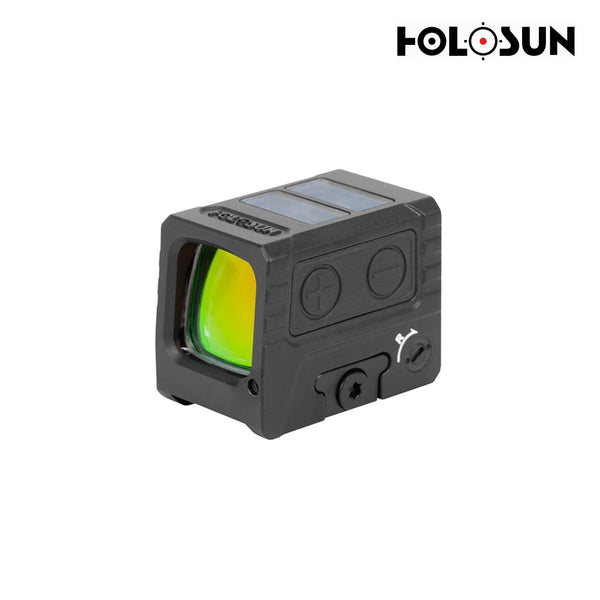 Holosun AEMS Micro green dot sight with a switchable multi-reticle system of dot, circle or circle-dot