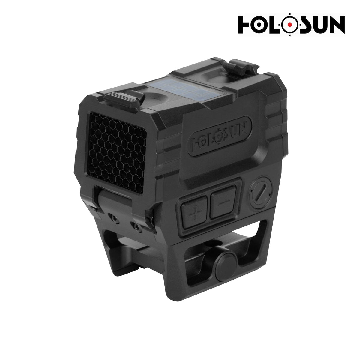 Holosun AEMS PRO X2 green dot sight with a switchable multi-reticle system of dot, circle or circle-dot