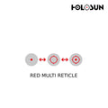 Holosun ARO Enclosed Red Dot Sight – Multiple Reticle Options Rifle Dot Sight Holosun Red Multi-Reticle System 