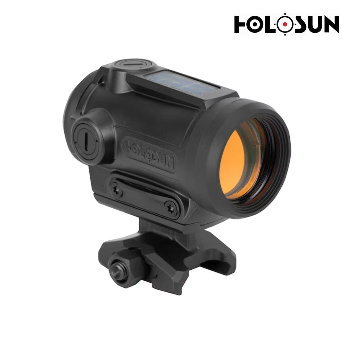Holosun ARO EVO red dot sight with Solar Failsafe backup power that runs the dot in daylight
